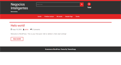 Desktop Screenshot of negocios-inteligentes.com